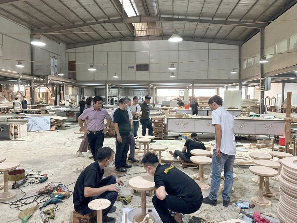 1 Góc sản xuất trong nhà máy