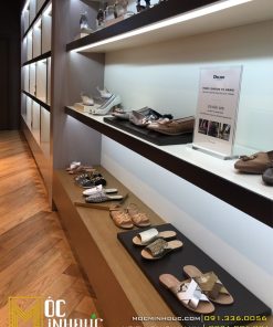 Thi công nội thất shop giày