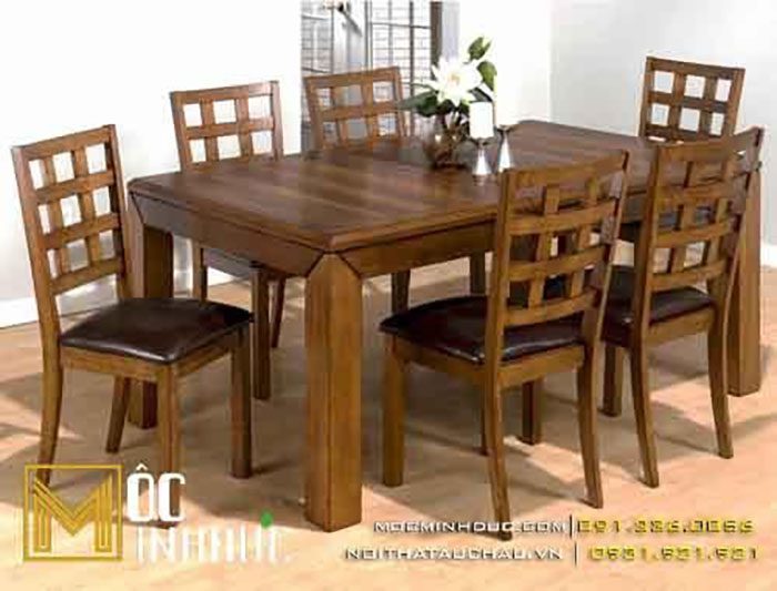 Xưởng bàn ghế gỗ phong cách mộc cho nhà hàng
