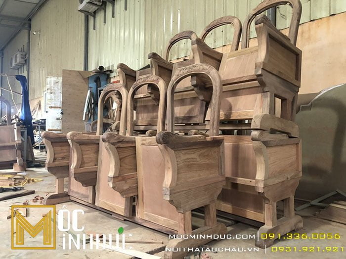 Ghế sản xuất ghế văn phòng gỗ tự nhiên