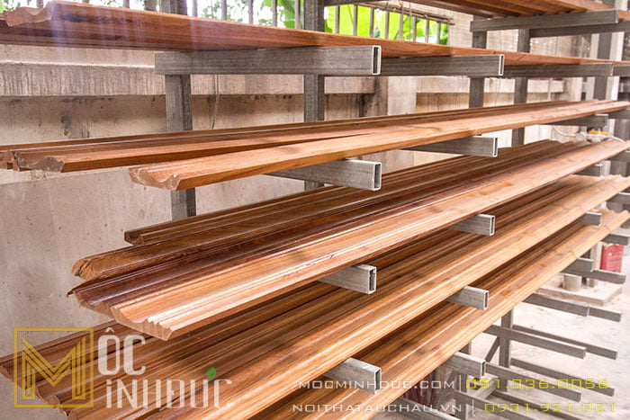 Quy trình sản xuất gỗ gõ đỏ