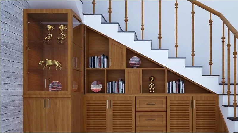 Trang trí thêm cho ngồi nhà của bạn bằng một tủ gầm cầu thang đẹp