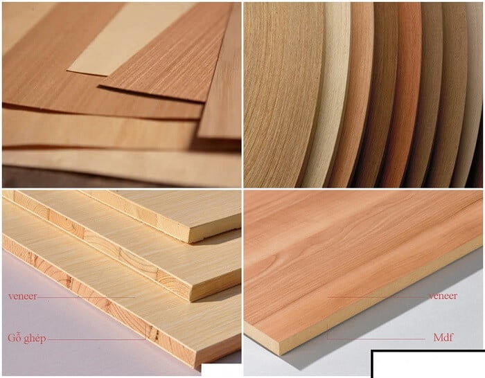 Cốt gỗ công nghiệp phủ veneer