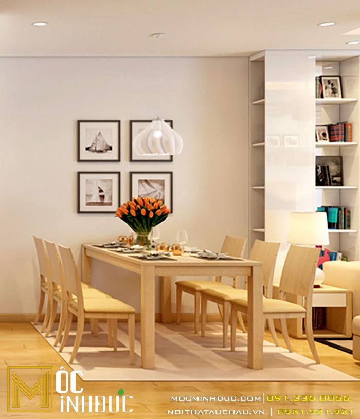 Bộ ghế hiện đại tăng điểm nhấn cho không gian phòng ăn nhà bạn