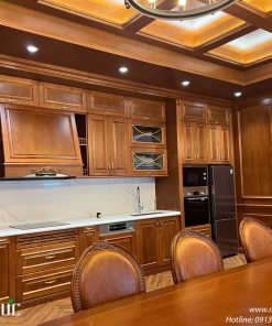 Alternative view of Hình ảnh thực tế Thi công hoàn thiện phòng Bếp trải nghiệm