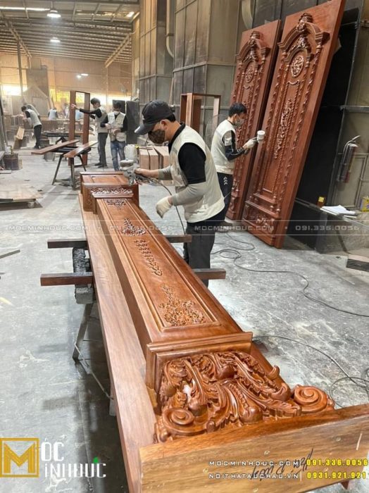 Nhà máy sản xuất đồ gỗ nội thất với quy trình sản xuất khép kín giúp tiết kiệm chi phí