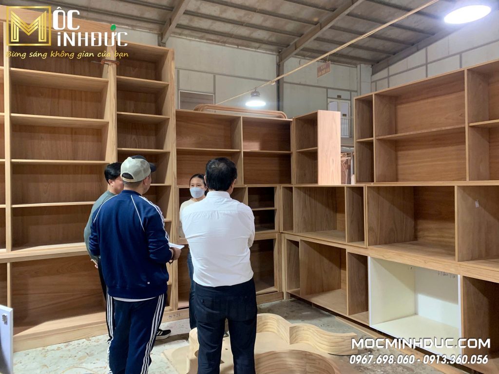 Quy trình nghiệm thu nội thất sản phẩm mộc của phòng ngủ cao cấp