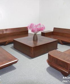 Alternative view of Hoàn thiện Bộ Sofa hiện đại gỗ óc chó cao cấp