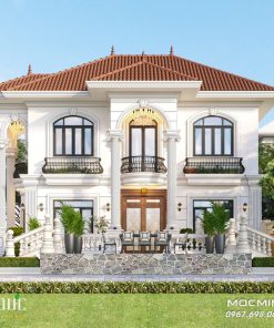 Alternative view of Mẫu Thiết Kế Biệt Thự 2 Tầng Mái Thái Phong Cách Tân cổ điển