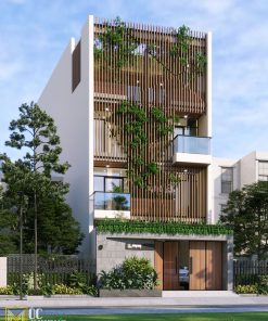 Alternative view of Mẫu Thiết Kế Kiến Trúc Nhà Phố 4 tầng Hiện Đại tại Hải Phòng