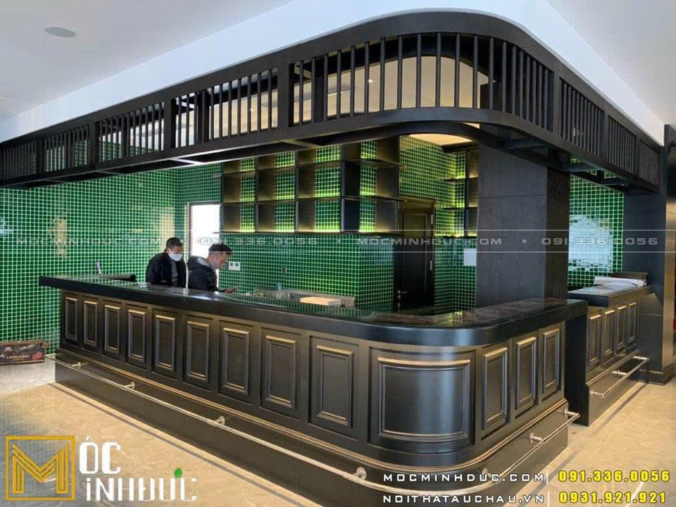 Nhà máy đồ gỗ đạt chuẩn với các dự án thi công nhà hàng khách sạn quy mô lớn