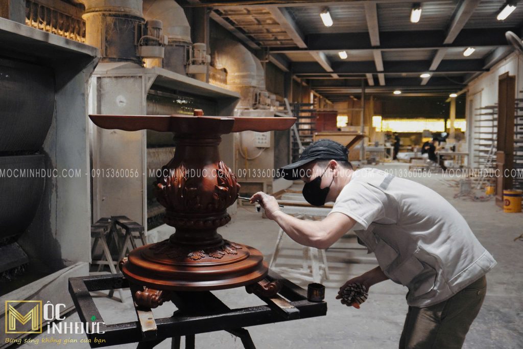 Nhà máy nội thất gỗ với quy trình sản xuất khép kín