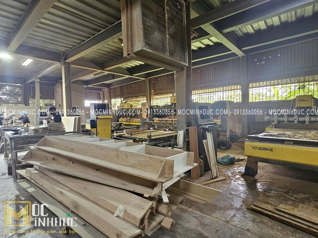 Dịch vụ thiết kế và thi công nội thất trọn gói từ nhà máy với hệ thống máy móc hiện đại