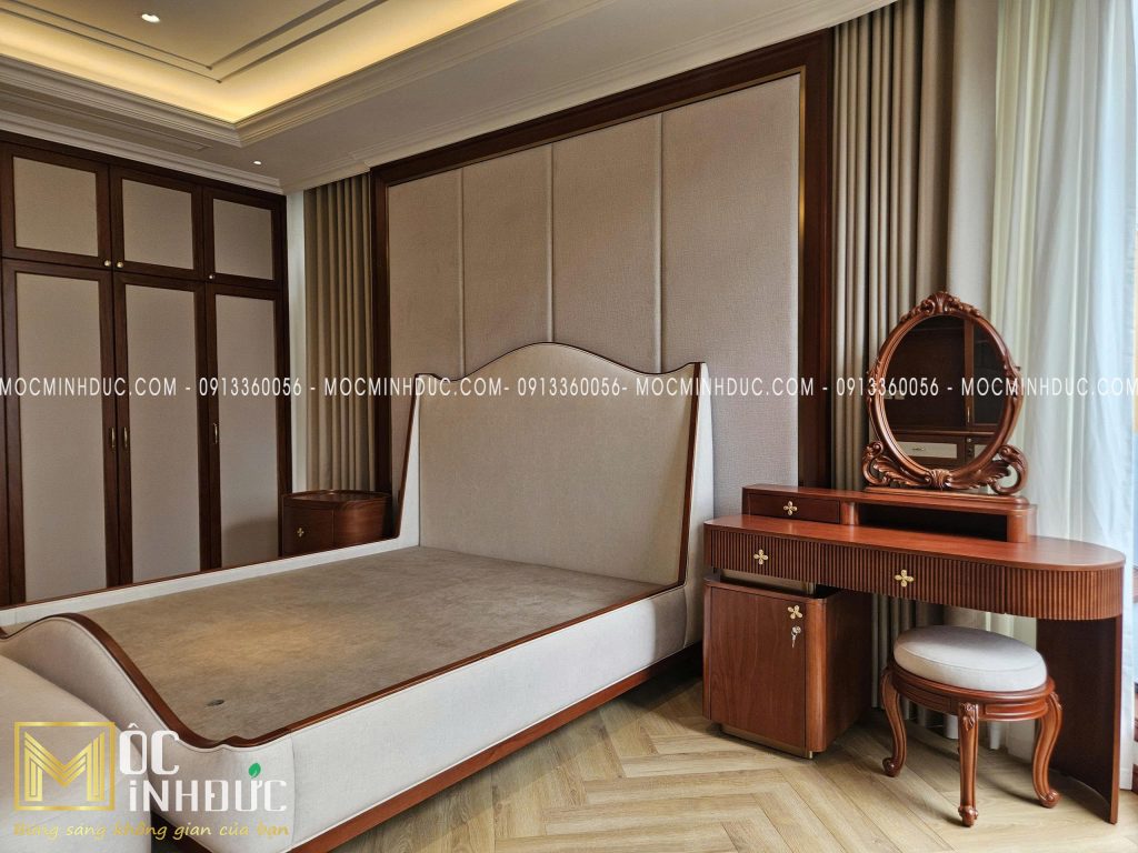 Nội thất phòng ngủ phong cách Tân cổ điển cao cấp